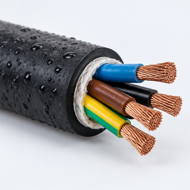 کابل‌های rubber (لاستیکی)